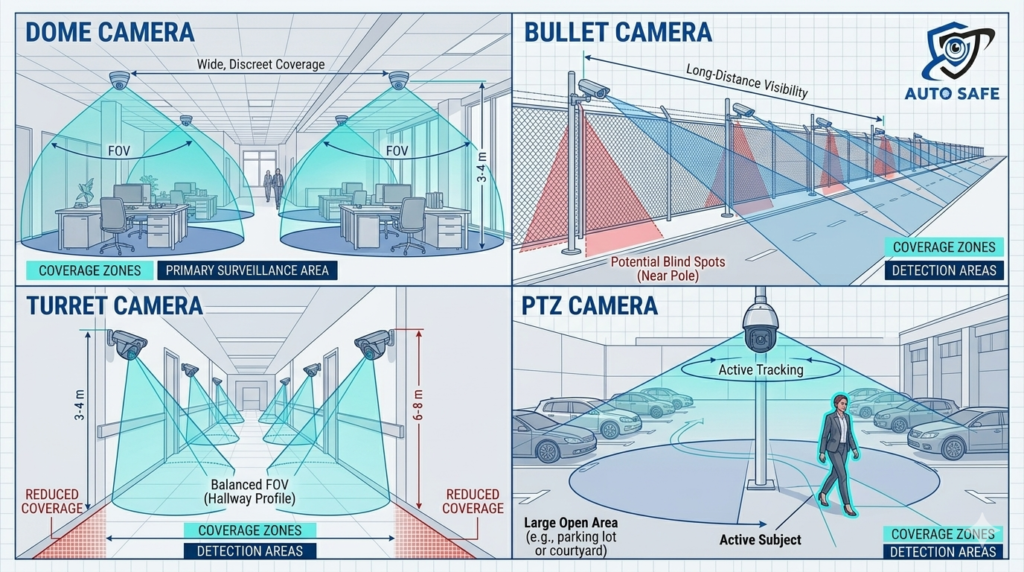 Choosing the Right CCTV Camera Type for Your Project - AutoSafe